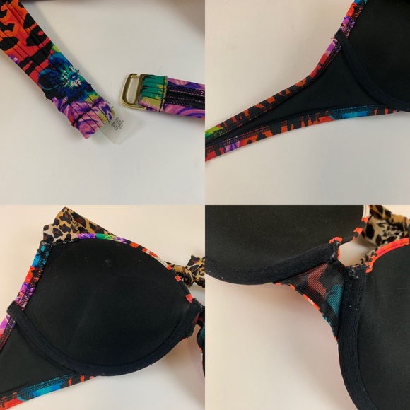 Very Victorias Secret Bikini Top 34C Bombshell - Picture 2 of 8